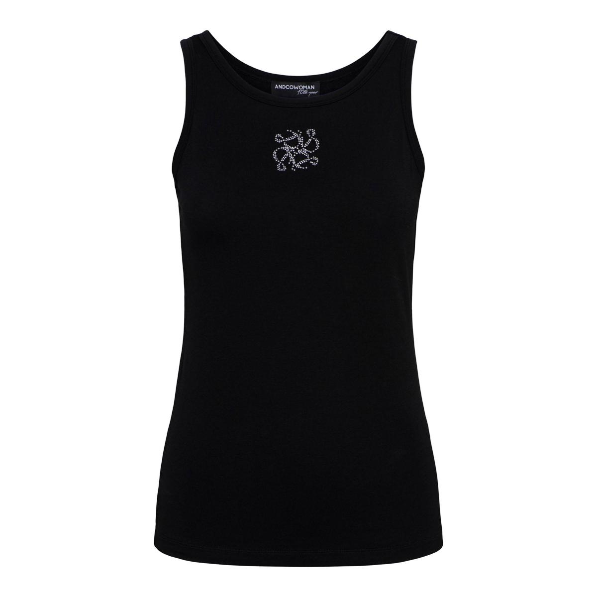 &Co Woman Top Sagunto Zwart 2