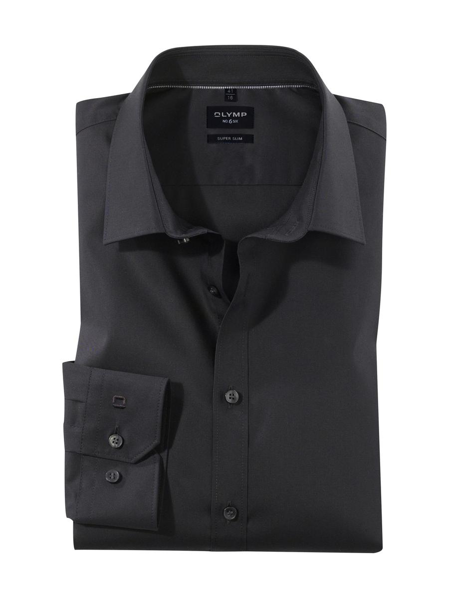 Olymp Olymp Overhemd 046664 Zwart 1