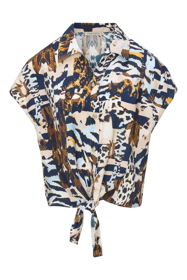 Dreamstar Blouse Z26 307 Knottie Blauw 1