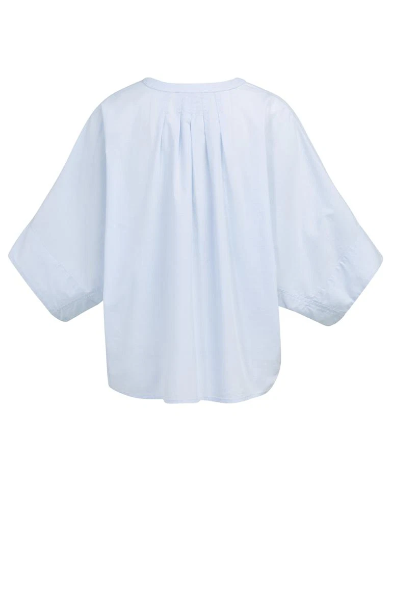 YAYA Blouse 01-201217-604 Blauw 2