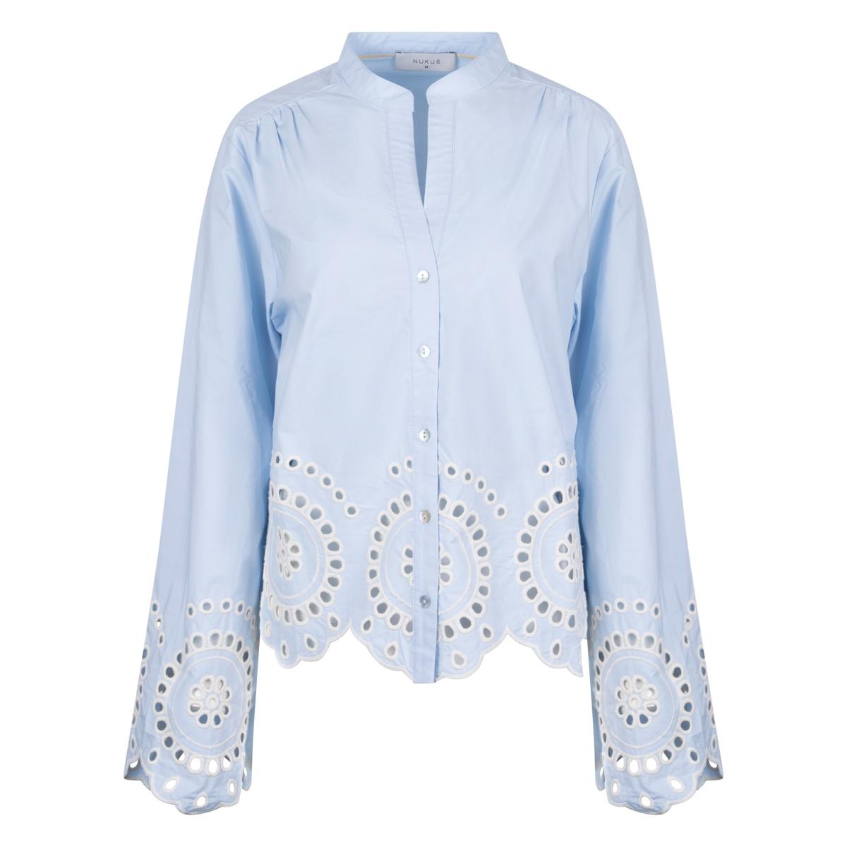 NUKUS Blouse Bella Blauw 2