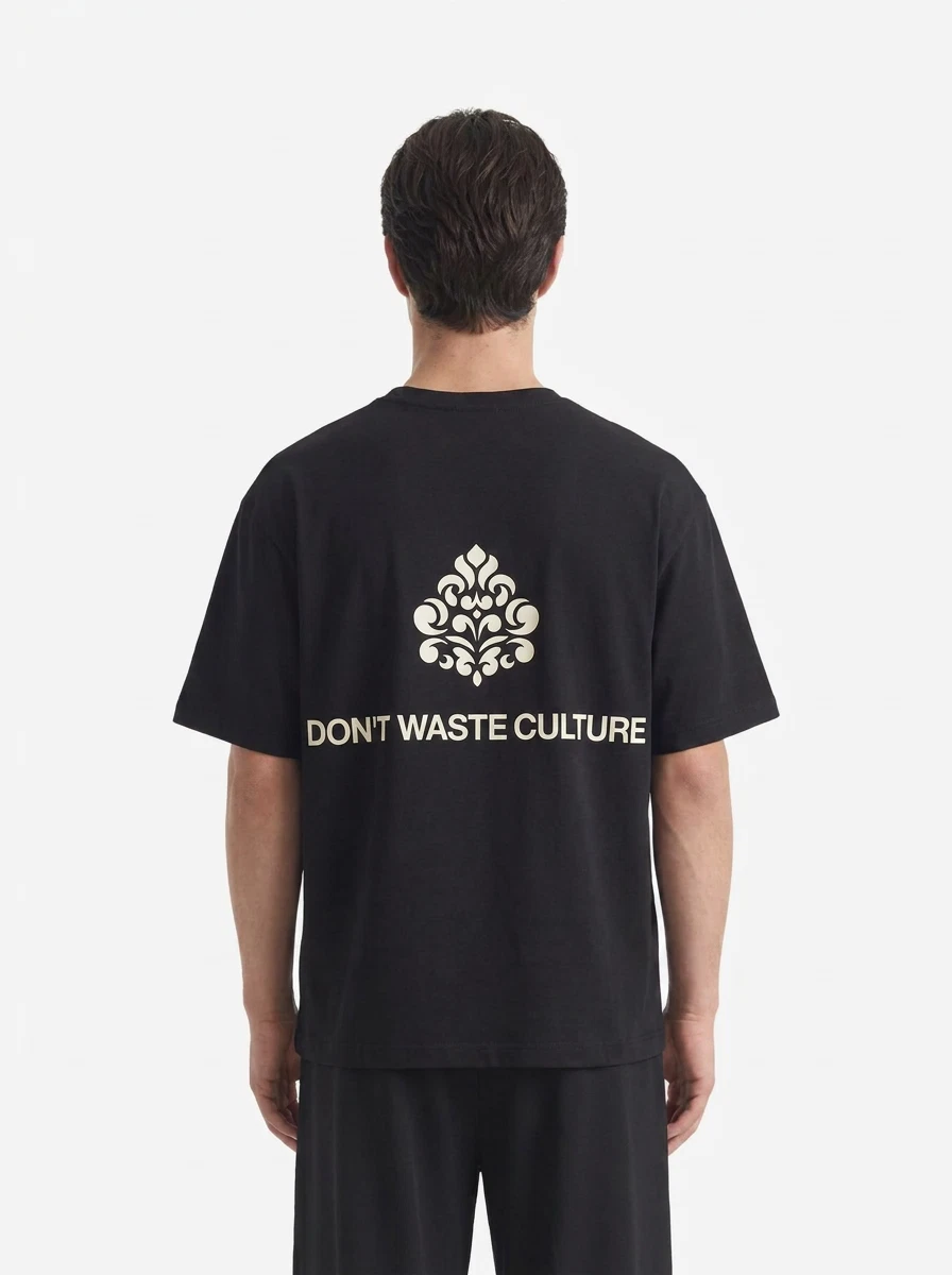Don't waste culture T-Shirt Azemari Zwart 1