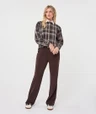 EsQualo Blouse F26.28512 Bruin 6