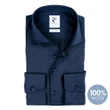 R2 Amsterdam R2 Overhemd NOS.WOOL.002/010 Blauw 1