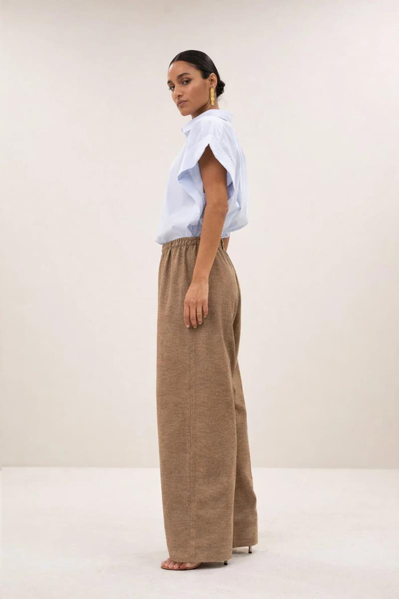 By-Bar Blouse Pixie Chambray Blauw 4