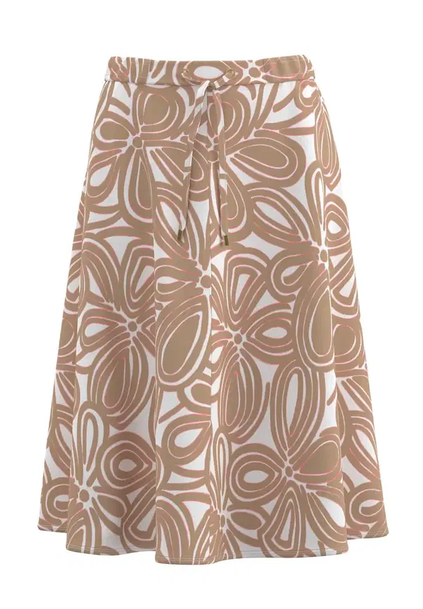 Frank Walder Rok 2602206 Beige 1