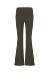 Studio Anneloes Pantalon Flair Bonded Groen 4