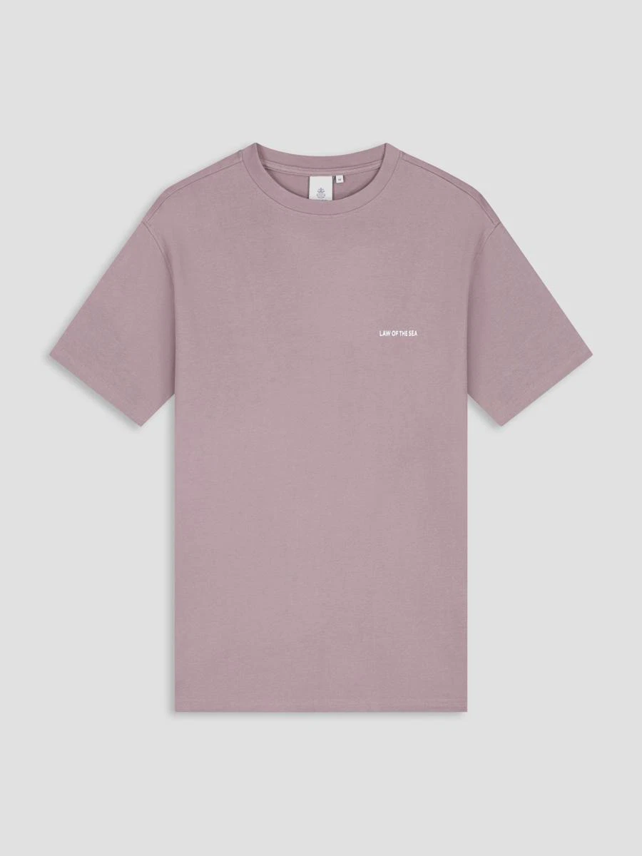 Law of the Sea T-Shirt Dilute Paars 4