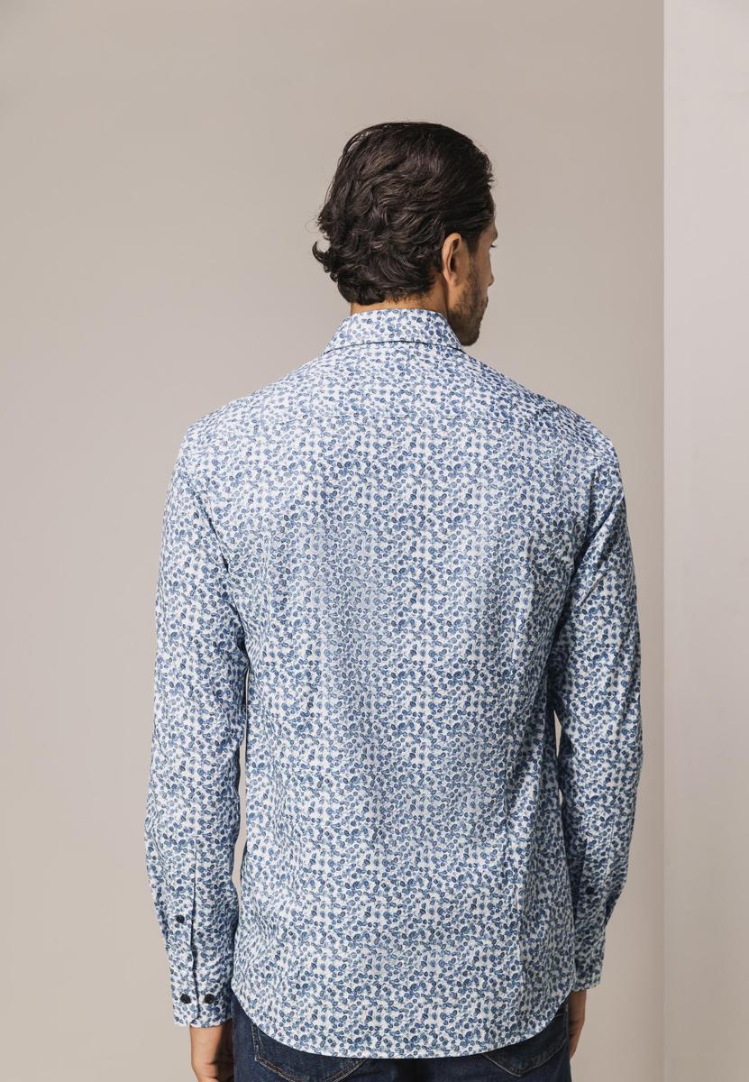 State of Art Overhemd 214-25274 Blauw 3