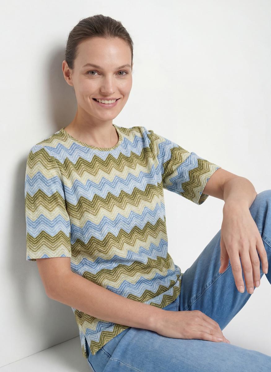 Rabe T-Shirt 56-122373 Groen 6