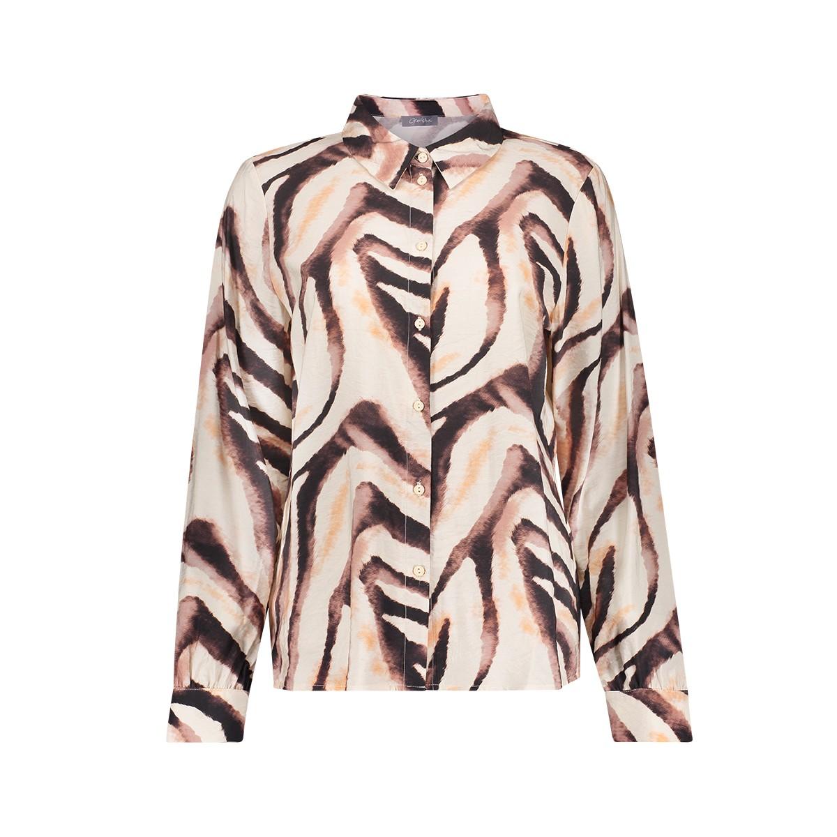 Geisha Blouse 63659-20 Bruin 3
