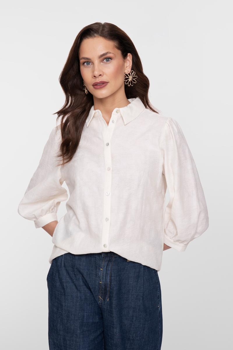 Geisha Blouse 63150-32 Off-White 6