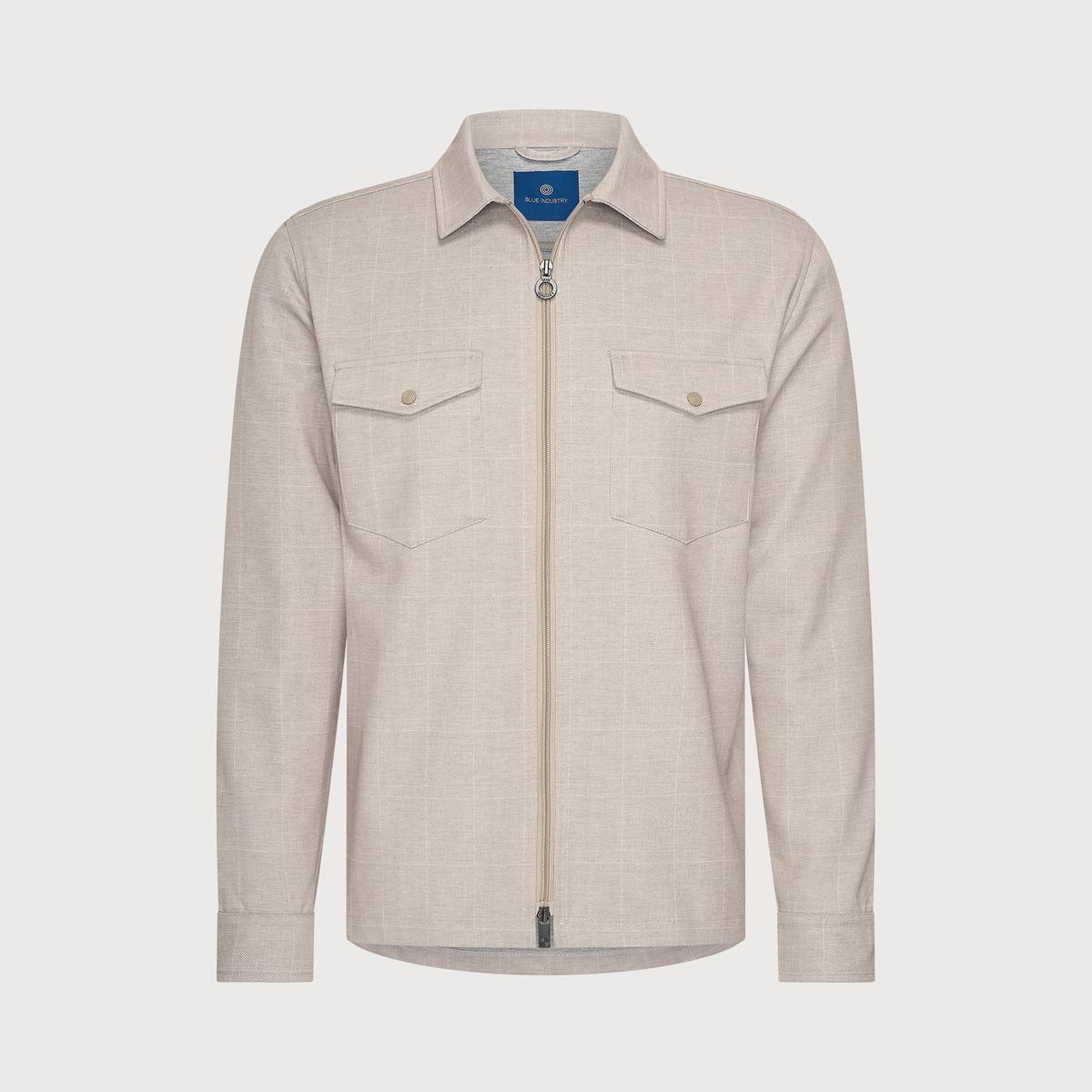 Blue Industry Overshirt pisaS26-M22 Beige 1