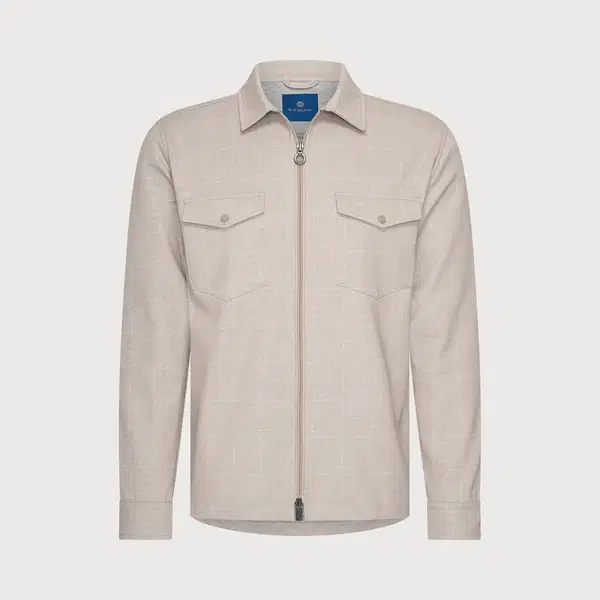 Blue Industry Overshirt pisaS26-M22 Beige 1