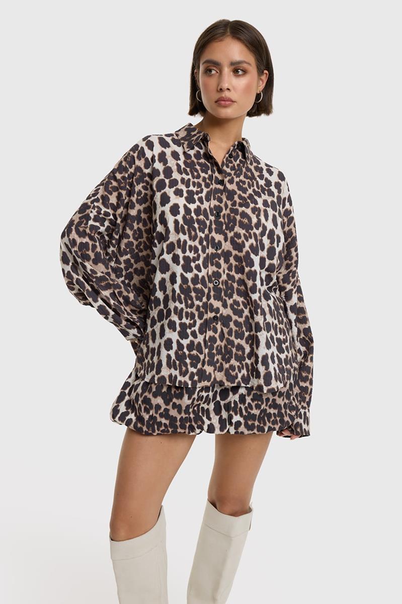 Alix The Label Blouse 2602903624 Bruin 1