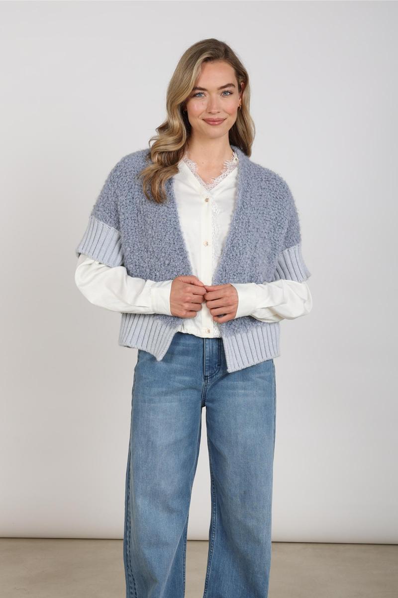 NUKUS Vest NKF05032 Blauw 6