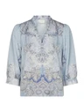 Neo Noir Blouse Roselle Blauw 2