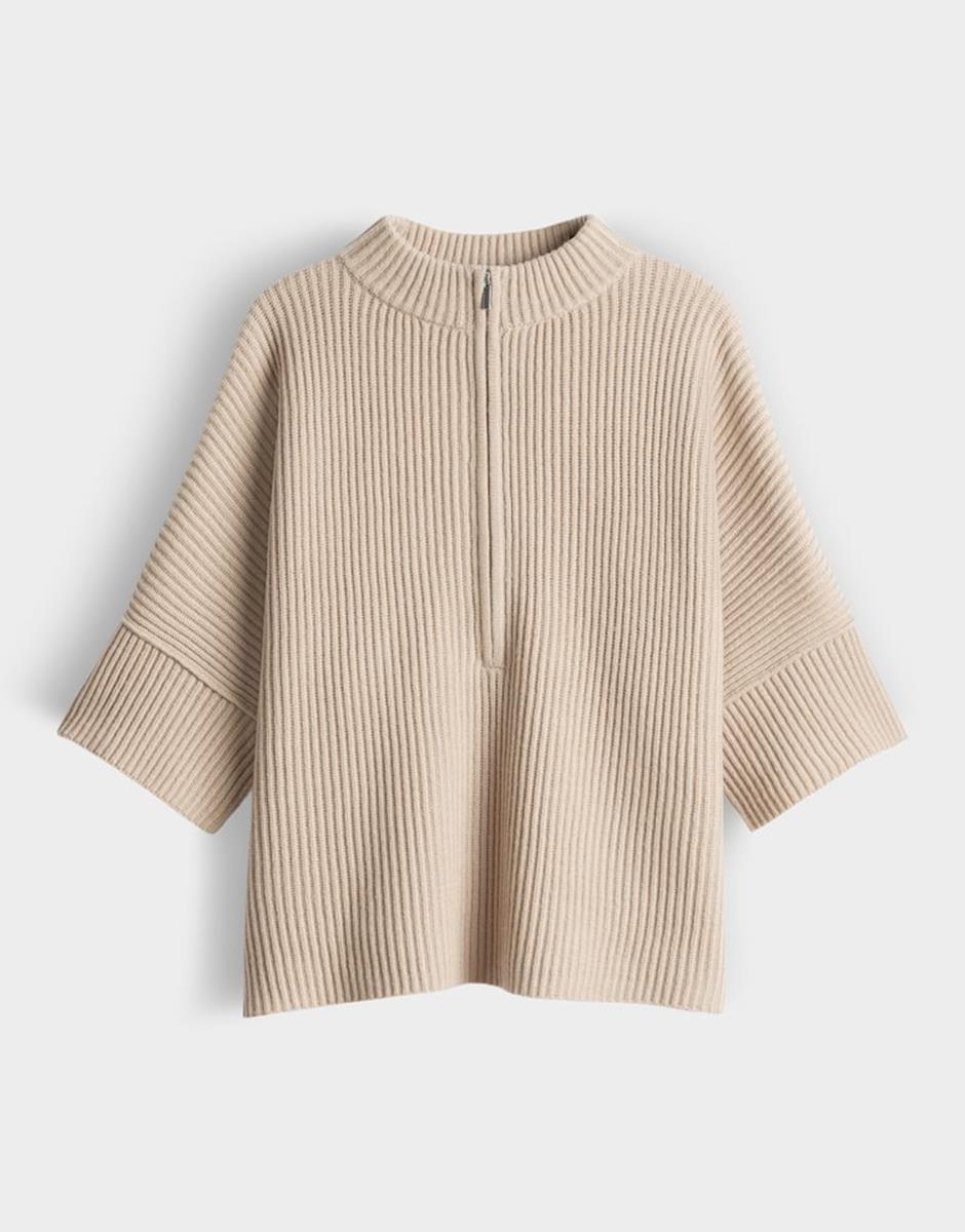 SOMEDAY Trui Talja Detail Beige 2