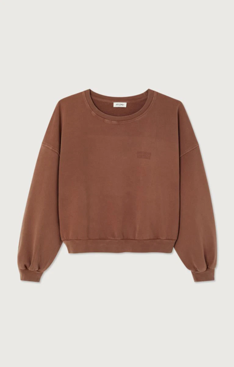 American Vintage Sweater Jitbay Paars 1