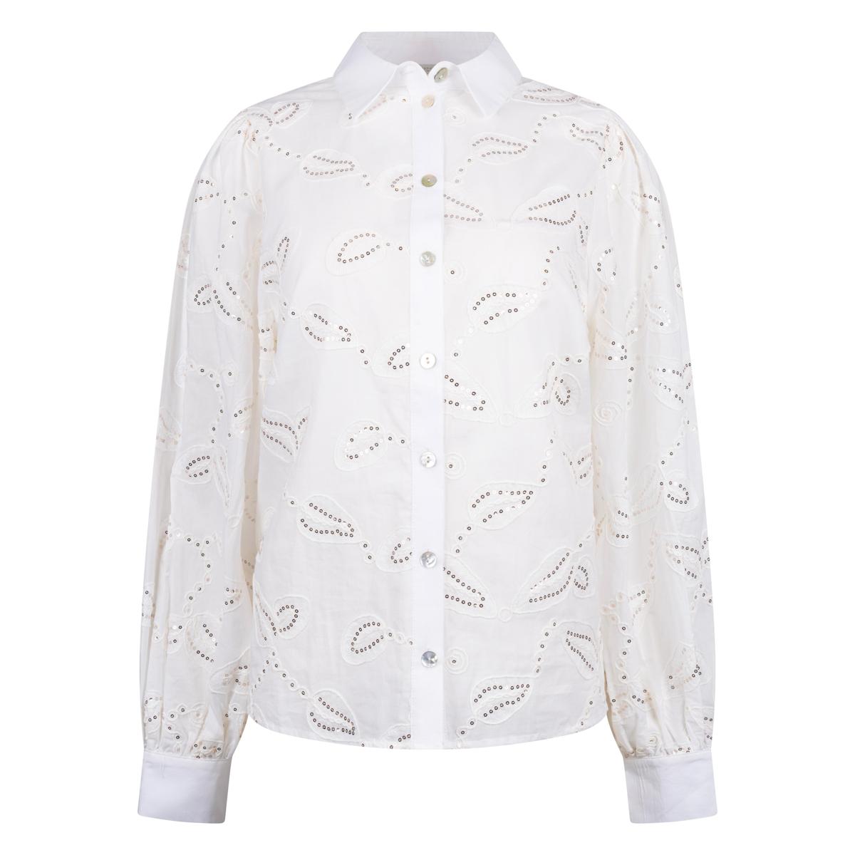 NUKUS Blouse Milanova Off-White 2