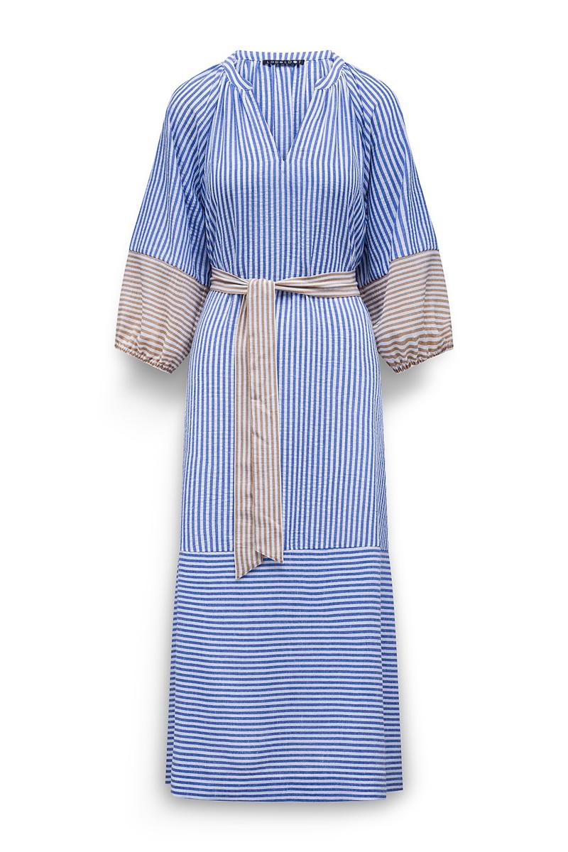 Label DOT Jurk 2613013 Blauw 2