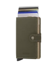 Secrid Miniwallet Saffiano Olive Groen 1