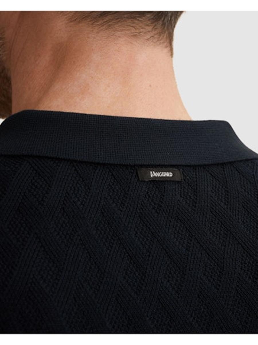 Vanguard Polo VPSS2602818 Blauw 6