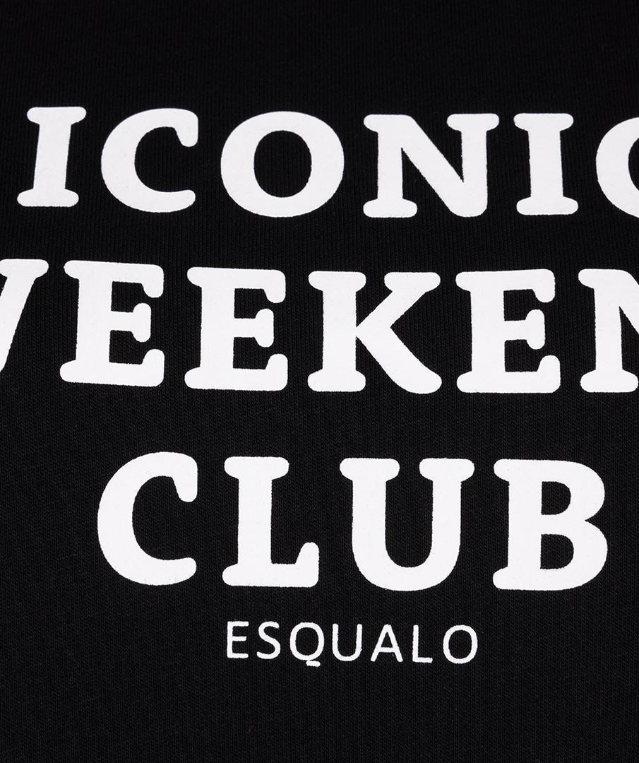 EsQualo Sweater F25.05522 Zwart 5