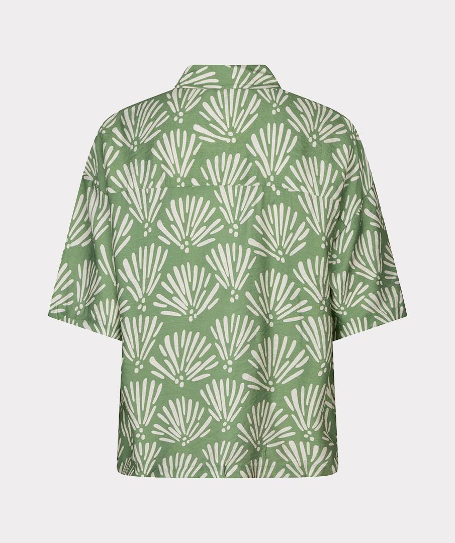 EsQualo Blouse HS26.14211 Groen 3