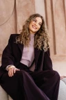 &Co Woman Blazer BZ184 Paars 5