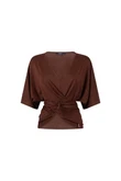 Jansen Amsterdam Blouse Valerie Bruin 2