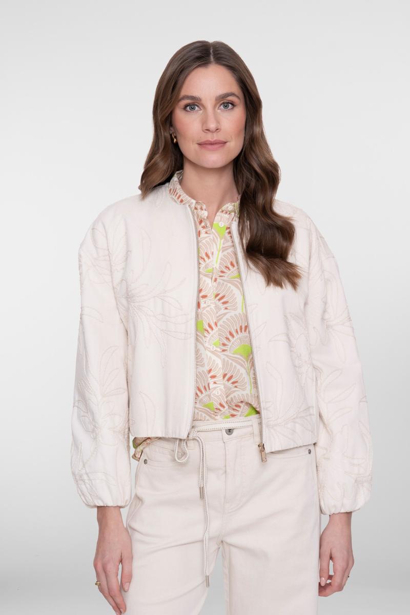 Geisha Blazer 65022-10 Off-White 1