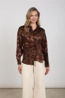 NUKUS Blouse NKF02140 Bruin 6