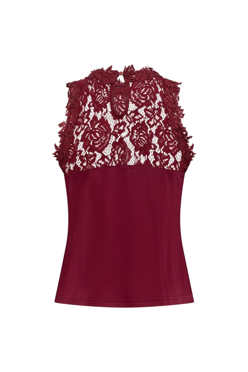 Label DOT Blouse 2525009 Rood 3