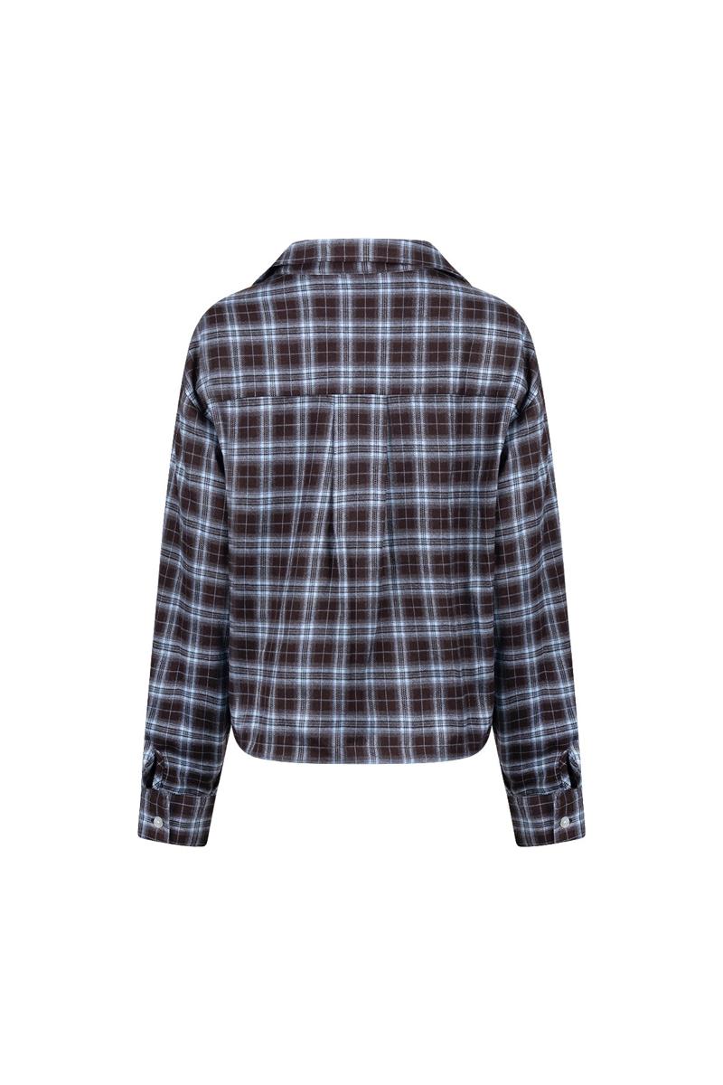 NUKUS Blouse NKF02262 Bruin 6
