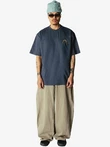 WOODBIRD T-Shirt Baine Blauw 1