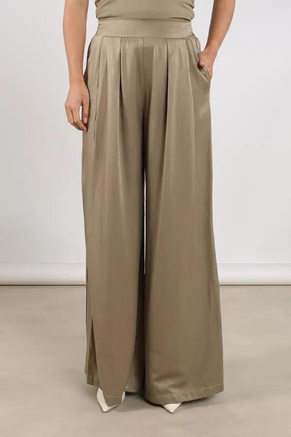 NUKUS Pantalon Juna Groen 1