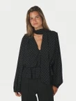 Neo Noir Blouse Ettalie Zwart 1