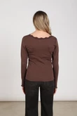 NUKUS Longsleeve NKF01101 Bruin 4
