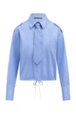 Label DOT Blouse 2621029 Blauw 3