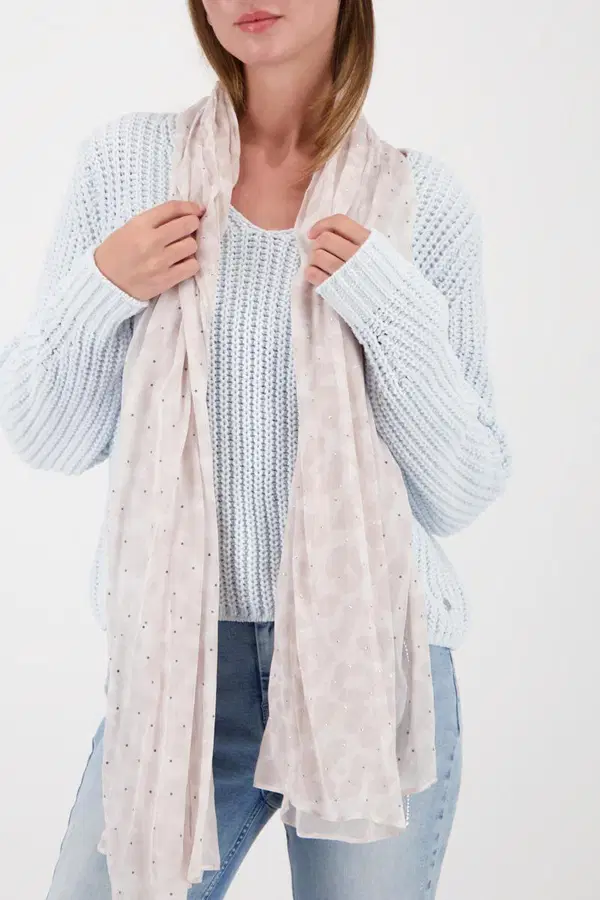 Monari Sjaal 809678 Beige 1