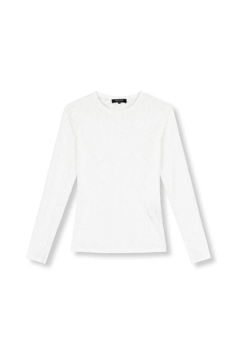 Refined Department Top Pepper Off-White 2