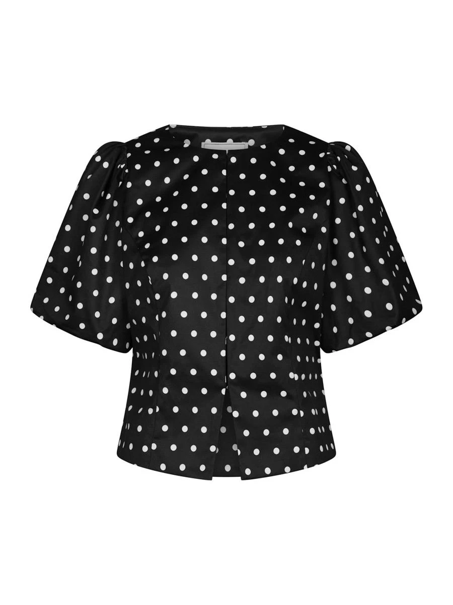 Neo Noir Blouse Anela Zwart 2