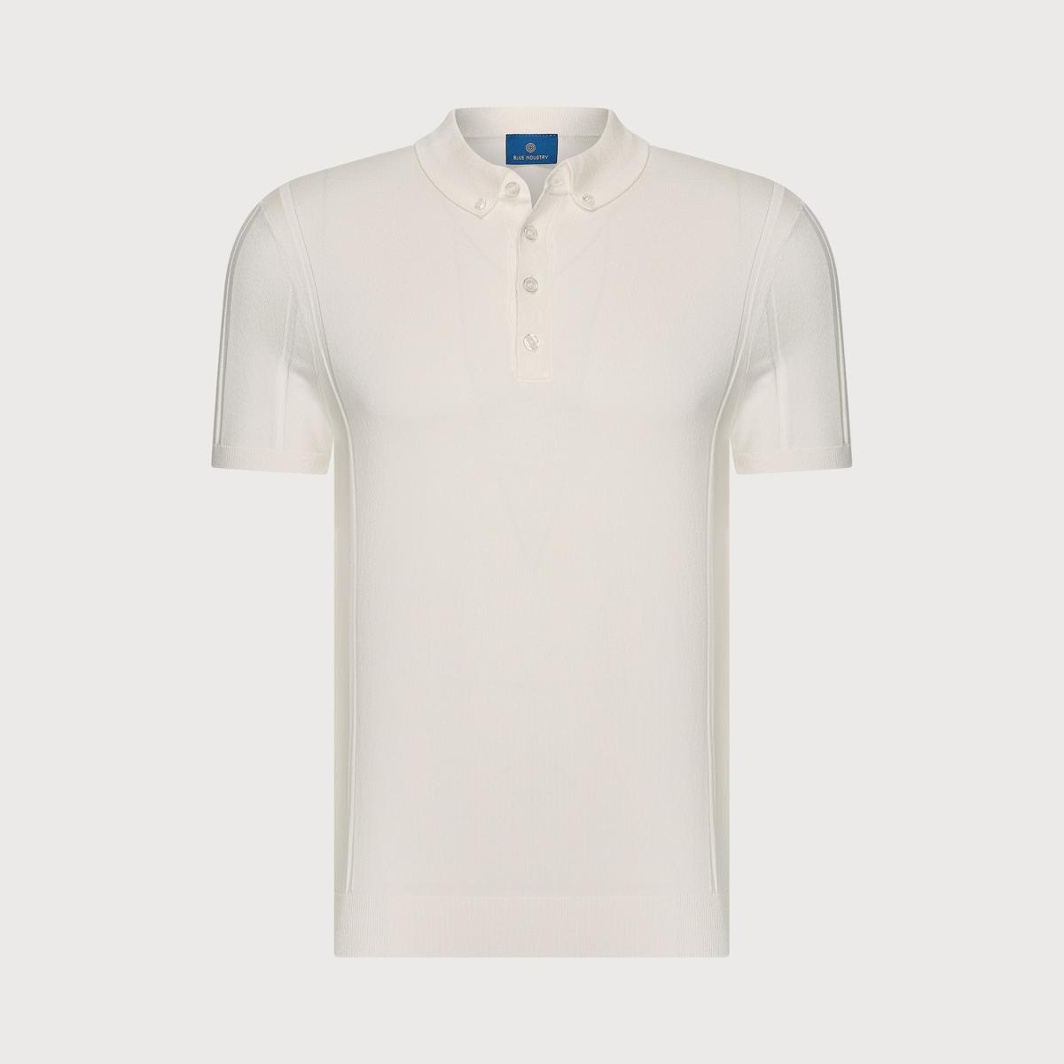 Blue Industry Polo KBIS26-M18 Off-White 1