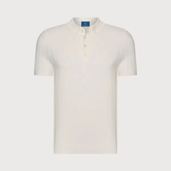 Blue Industry Polo KBIS26-M18 Off-White 1