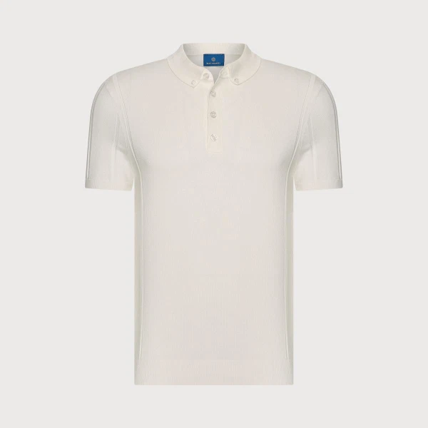 Blue Industry Polo KBIS26-M18 Off-White 1