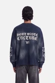 Don't waste culture Sweater Romiya Blauw 2