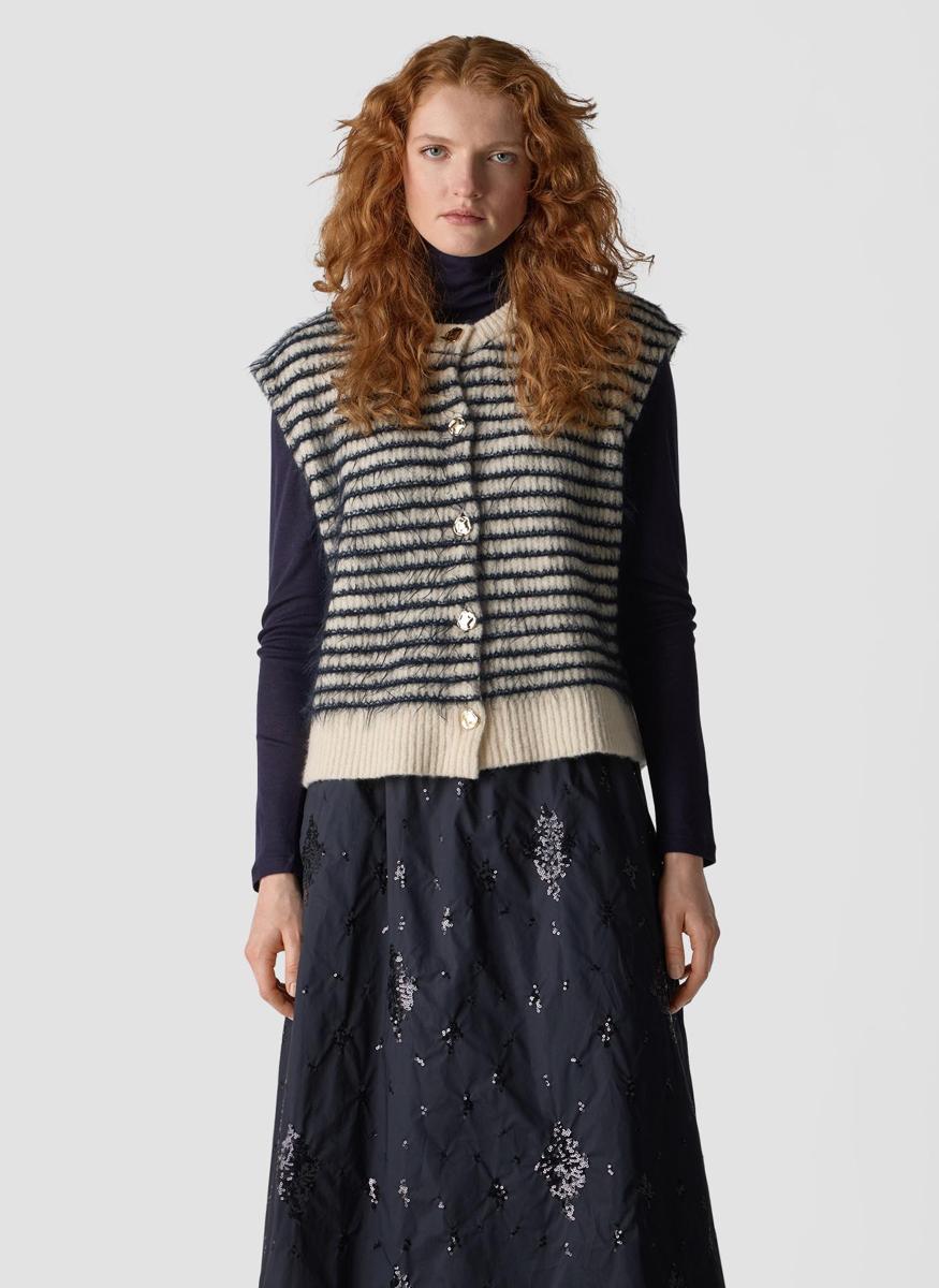 LeComte Gilet 55-631570 Off-White 1