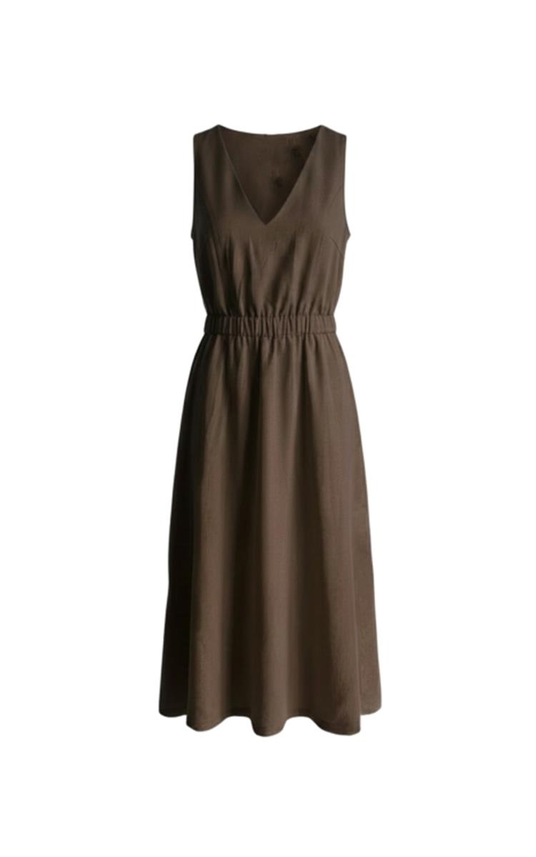 Aimée the Label Jurk Melina Bruin 1