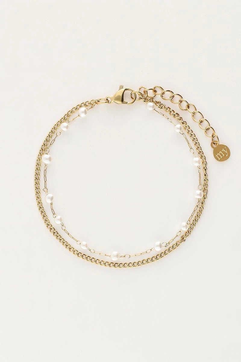 My Jewellery Armband MJ10153 Goud 1